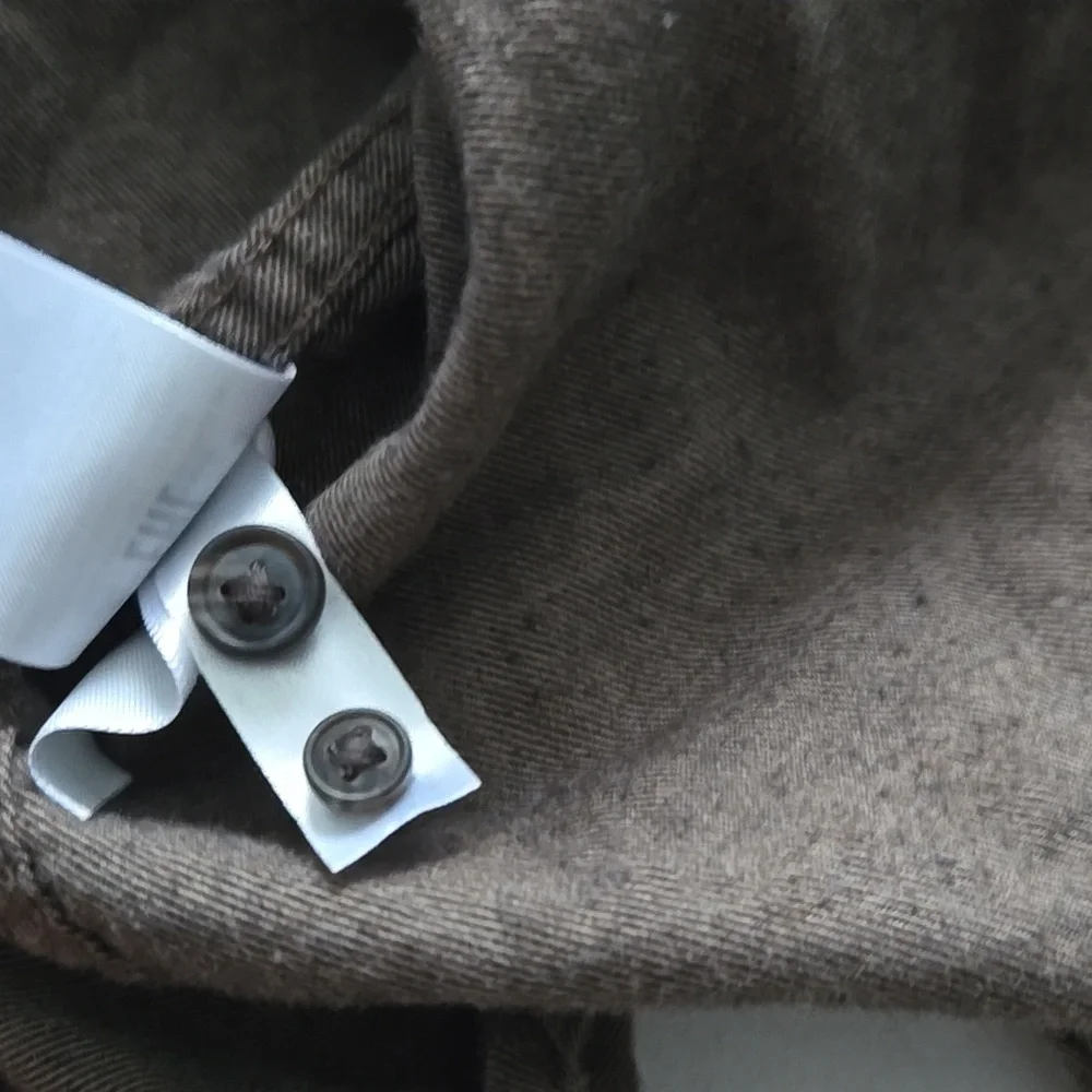 BANANA REPUBLIC Brown Button-Up Shirt